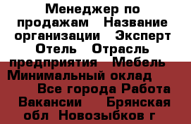 Менеджер по продажам › Название организации ­ Эксперт Отель › Отрасль предприятия ­ Мебель › Минимальный оклад ­ 50 000 - Все города Работа » Вакансии   . Брянская обл.,Новозыбков г.